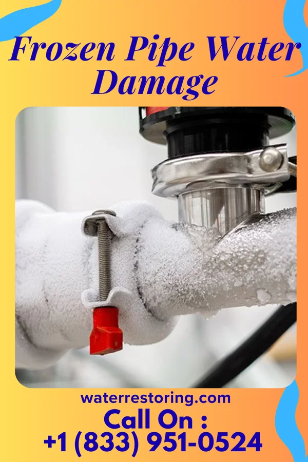 Frozen Pipe Water Damage in Fish Lake, IN